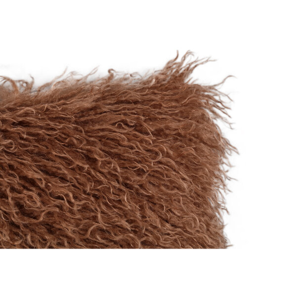 PTMD Kussen Rexx Donkerbruin vierkant