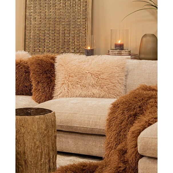 PTMD Kussen Rexx Beige rechthoekig