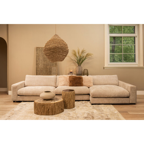 PTMD Kussen Rexx Beige rechthoekig