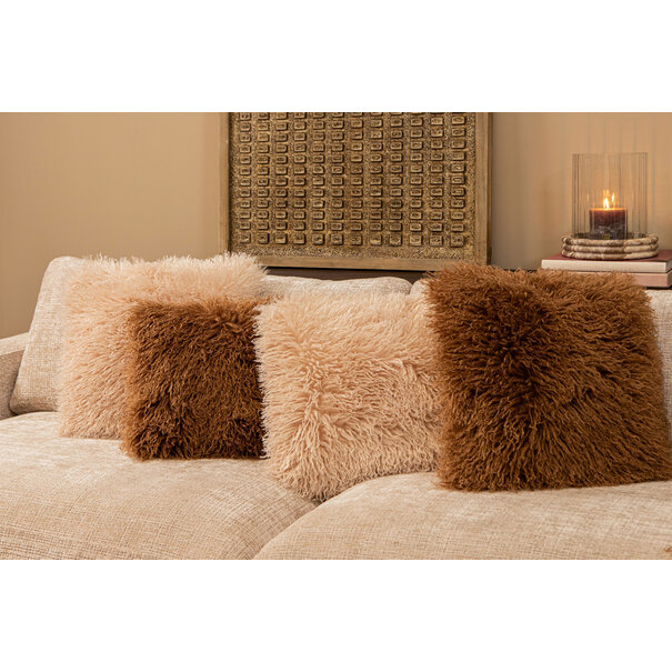 PTMD Kussen Rexx Beige rechthoekig