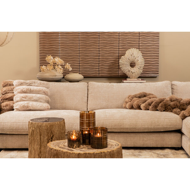 PTMD Plaid Divvo Bruin brede rib S