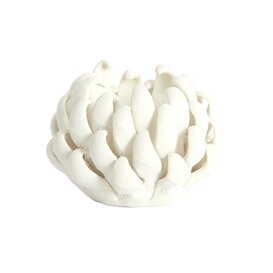 Theelicht Ø10,5x7,5 cm SERINA porselein crème