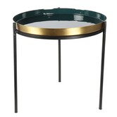 Bijzettafel Madras diverse kleuren - Blauw groen