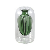 Vaas Yanna Groen met geribbelde binnenkant