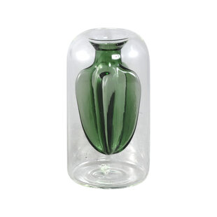 Vaas Yanna Groen met geribbelde binnenkant