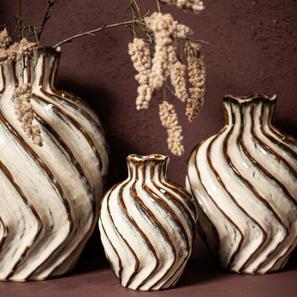 PTMD Vaas Marel Wit rond keramiek M