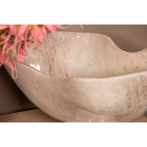 PTMD Schaal Cayley Wit organisch klein