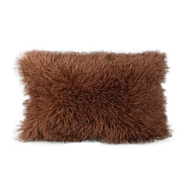 PTMD Kussen Rexx Donkerbruin rechthoekig