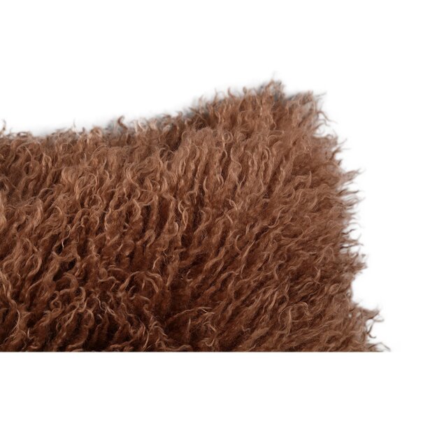 PTMD Kussen Rexx Donkerbruin rechthoekig