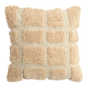 Kussen 45x45 cm FASANO lichtroze + crème