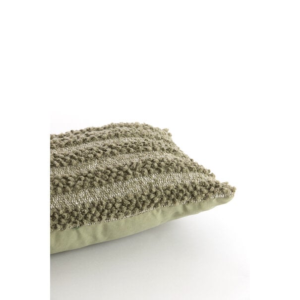 Light en Living Kussen 60x30 cm MAGLIE donkergroen
