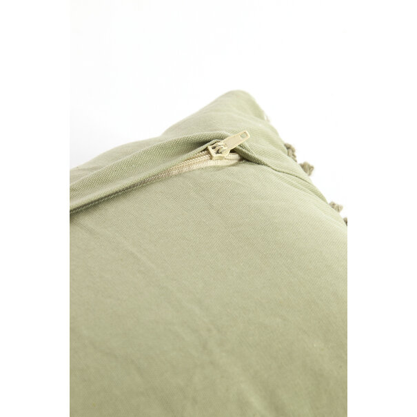 Light en Living Kussen 45x45 cm MAGLIE donkergroen