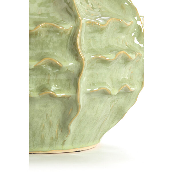 Light en Living Vaas deco  Ø30x28 cm LOSETO keramiek groen