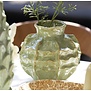 Vaas deco Ø21x20 cm LOSETO keramiek groen