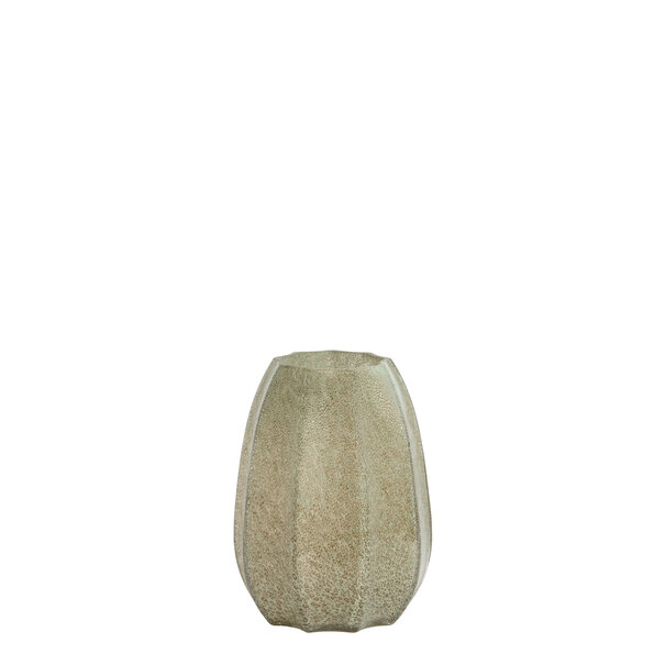 Light en Living Vaas Ø17x23,5 cm BRADLEY glas grijs groen