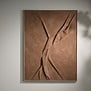 Wandornament 90X2,5X120 Cm ELINOR Terra