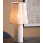 Tafellamp Ø25X50 Cm Musaby linnen naturel