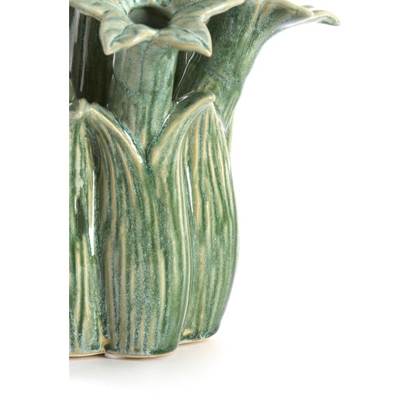 Light en Living Vaas deco Ø26,5x28 cm SAMPAGA Keramiek blauw - groen