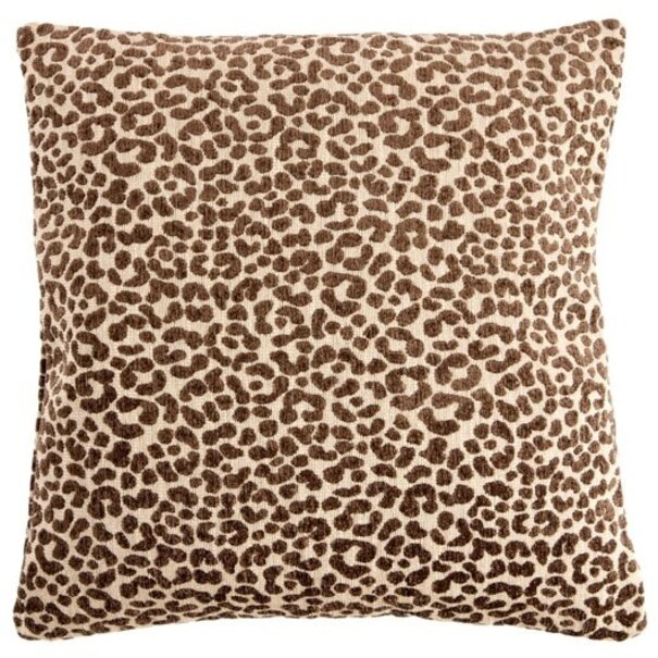 Light en Living Kussen 45x45 cm SAFFORD zand + bruin