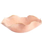 Schaal 34x31x11 cm BANDA keramiek roze