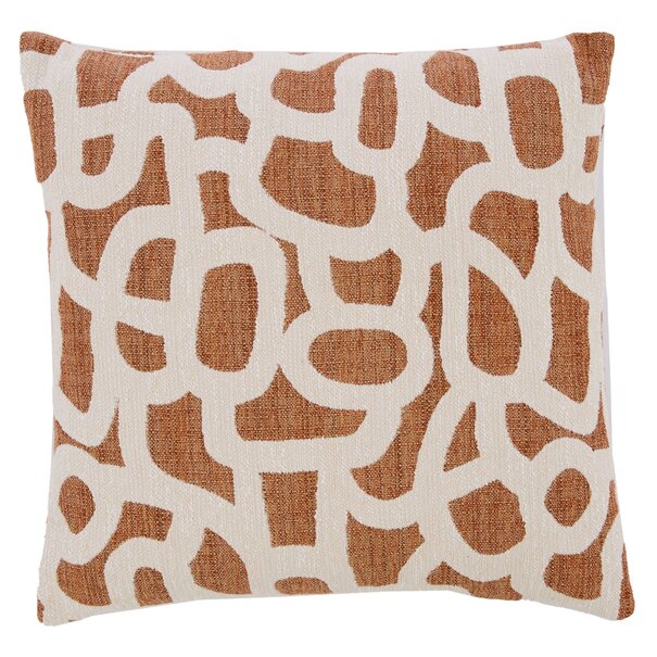 Light en Living Kussen 45x45 cm ALPENA terra+beige