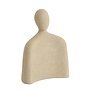 Ornament 15x6,5x21,5 cm HEAD sand