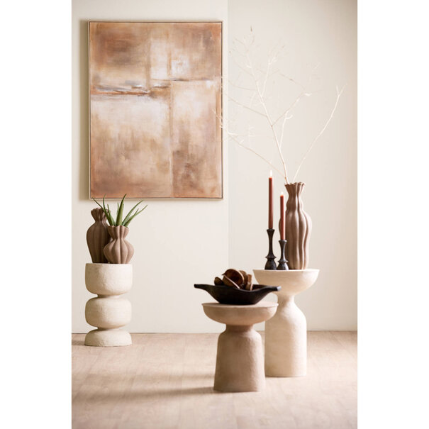 Light en Living Wandornament 90x3,5x120 cm MANARO terra+zand