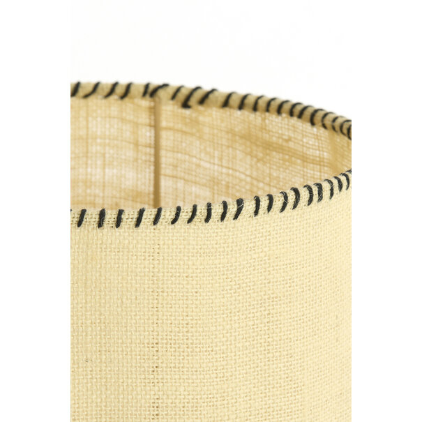 Light en Living Lampenkap 20-20-30 cm SELOTO jute beige