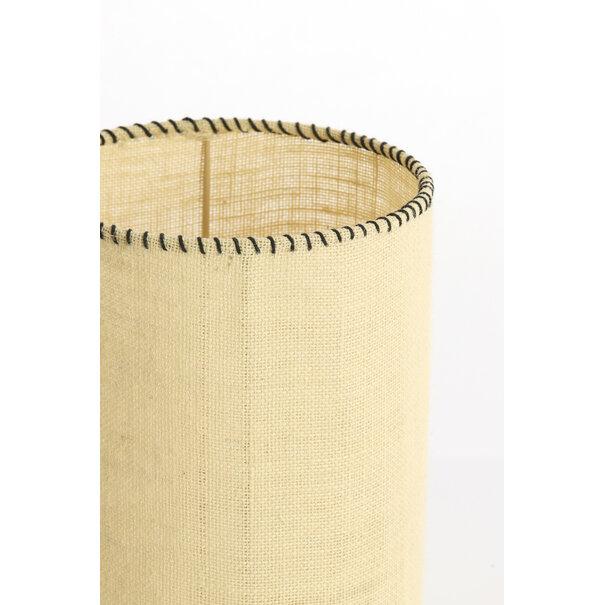 Light en Living Lampenkap 20-20-30 cm SELOTO jute beige