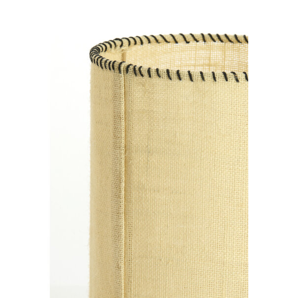 Light en Living Lampenkap r 25-25-35 cm SELOTO jute beige
