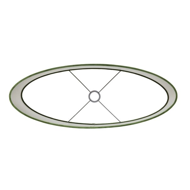 Light en Living Kap ovaal VELOURS Dusty groen 58-24-32-cm