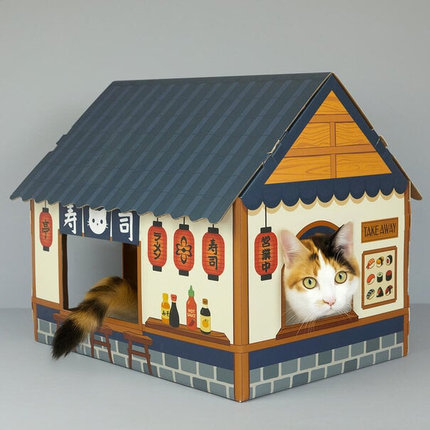 Balvi Kattenhuis & Krabmeubel Sushi Bar van Karton
