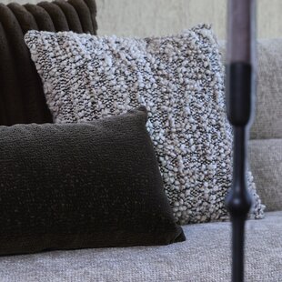 Kussen 45x45 cm MEZOKI bouclé bruin