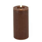 Stompkaars Lyon LED Ø 7,5 cm - 15 cm bruin