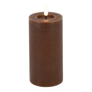Stompkaars Lyon LED Ø 7,5 cm - 15 cm bruin