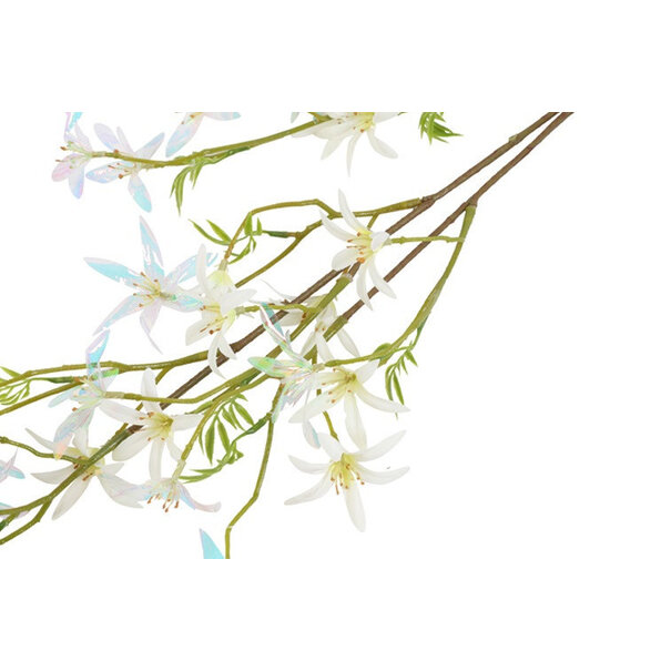 Countryfield Kunsttak Bloem Vaccaria iriserend S crème