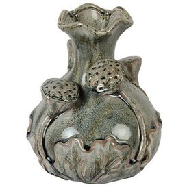 Vaas Lotus L groen-20x20x25CM