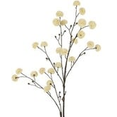 Kunsttak Chrysanthemum santini wit -57 x 53 x 113 cm