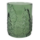 Windlicht Daimy S groen - 12 x 12 x 13 cm