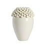 Vaas deco Ø32x43,5 cm LOVRO keramiek  crème