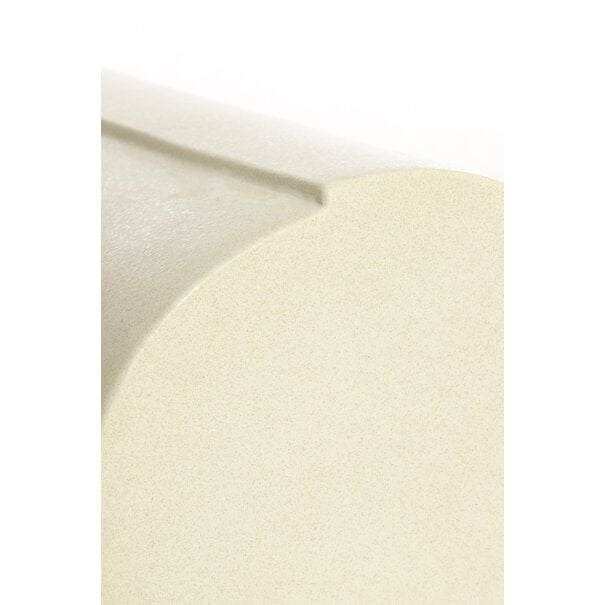 Light en Living Bijzettafel Ø33x44 cm CHULILLA keramiek  mat crème