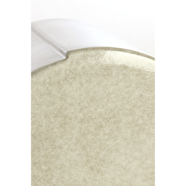 Light en Living Bijzettafel Ø42x34 cm CHULILLA keramiek  grijs