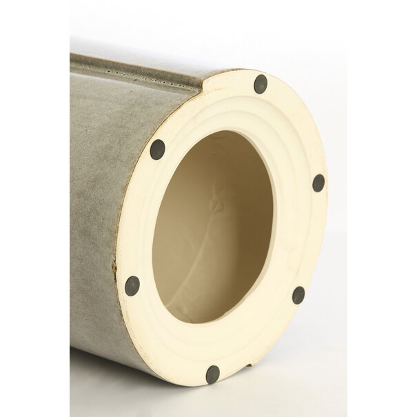 Light en Living Bijzettafel Ø33x44 cm CHULILLA keramiek  grijs