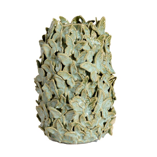 Light en Living Vaas MARIPOSA Ø17x26 cm mintgroen keramiek | Light & Living