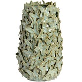 Vaas MARIPOSA Ø23x36,5 cm mintgroen keramiek | Light & Living
