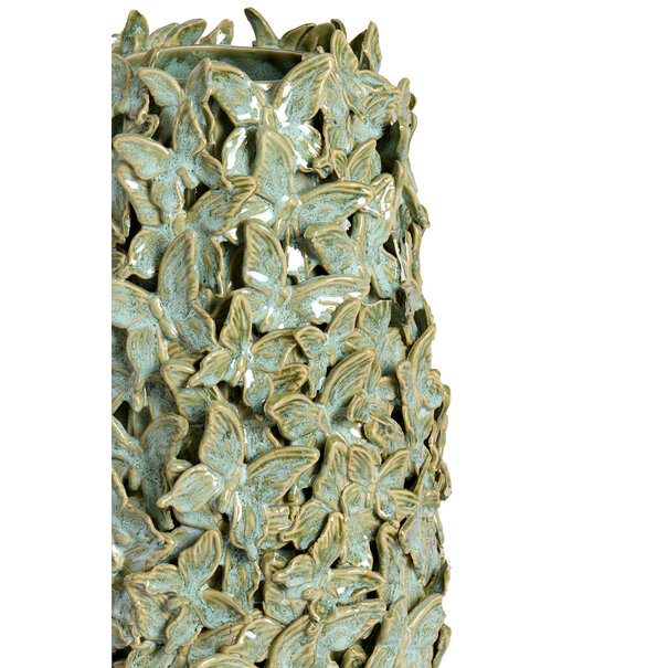 Light en Living Vaas MARIPOSA Ø23x36,5 cm mintgroen keramiek | Light & Living
