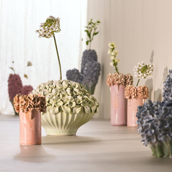 Light en Living Vaas LIRIEN Ø31,5x23 cm mintgroen keramiek | Light & Living