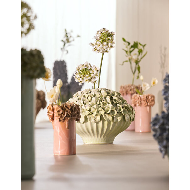 Light en Living Vaas LIRIEN Ø31,5x23 cm mintgroen keramiek | Light & Living