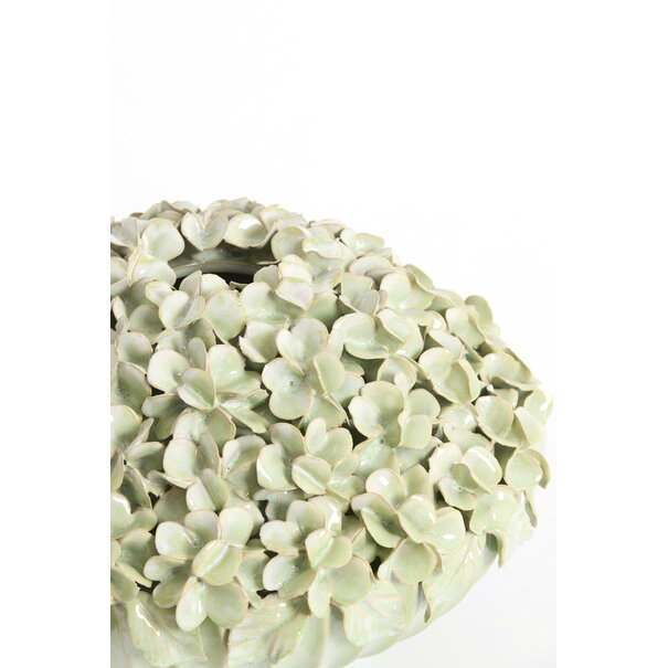 Light en Living Vaas LIRIEN Ø31,5x23 cm mintgroen keramiek | Light & Living