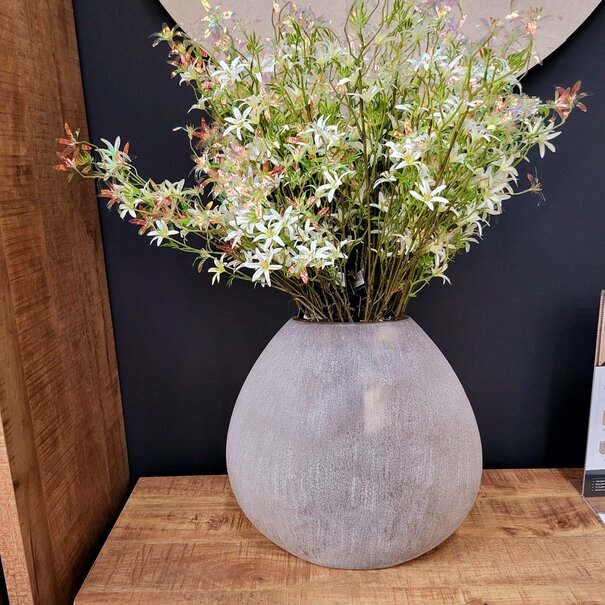 Countryfield Kunsttak Bloem Vaccaria iriserend S crème